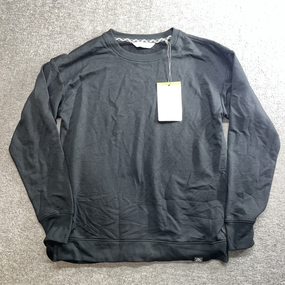 Alpine design women's‎ black size XS crew long sleeve Panorama Shirt